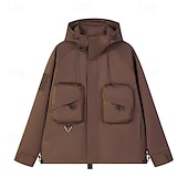 baratos Casacos Leves, Polares &amp; Caminhada-Homens Mulheres Jaqueta Softshell Jaqueta de Trilha Ao ar livre A Prova de Vento Impermeável Jaqueta leve Jaqueta corta-vento Viajar Preto Verde Tropa Camuflado Verde Bege