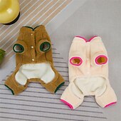 Недорогие комбинезоны-Собаки Коты Свитера На каждый день Для отдыха Зима Теплый Мягкий Удобный На каждый день Кот Собака Хаски Лабрадор аляскинского маламута