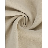 baratos Feriado-Homens Corredores Calças de linho Calças Calça verão Calças de praia Com Cordão Cintura elástica Tecido Conforto Respirável Comprimento total Ao ar livre Diário Feriado Férias Moda Preto Branco