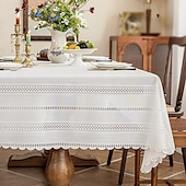 preiswerte Tischdecken-Hochzeitstischdecken elegantes Design für anspruchsvolle Anlässe romantische Akzente für eine stimmungsvolle Atmosphäre perfekt für Hochzeiten, Empfänge und Bankette strapazierfähig, stilvoll und pflegeleicht