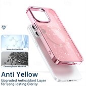 economico Cover per iPhone-telefono Custodia Per iPhone 17 Pro Max 17 Air 16 15 14 Pro Max Plus 13 12 11 Pro Max Copertura Posteriore Magnetico Glitter scintillanti Resistente agli urti Retrò PC Silicone