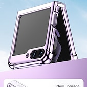 お買い得  サムスン用ケース-サムスン ギャラクシー Z フリップ 6 Z フリップ 5 Z フリップ 4 Z フリップ 3 用フォンケース ショックプルーフ プレーティング