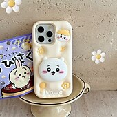 levne Pouzdra pro iPhone-telefon Carcasă Pro iPhone 16 iPhone 16 Pro iPhone 16 Pro Max iPhone 15 Pro Max Plus iPhone 14 13 12 Pro Max Plus Zadní kryt se stojánkem Anti peep s poutkem na zápěstí Retro Silikon
