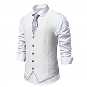 levne Blazery a vesta-Retro Řvoucí 20s 20. léta 20. století Kamizelka Vesta Velký Gatsby Gentleman Retro Pánské Vánoce předvečer Všech svatých Karneval Výkon loučení se svobodou nevěsty Festival Dospělé Vesta Celý rok