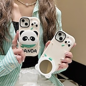 abordables Carcasas iPhone-teléfono Funda Para iPhone 15 iPhone 15 Pro Max iPhone 14 Pro Max iPhone 13 12 Pro Max Funda Trasera con Soporte Espejo Antigolpes Retro Silicona