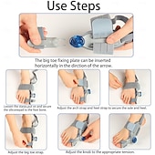 cheap Braces &amp; Supports-Bunion Corrector for Women Men Big Toe,Adjustable Knob Bunion Corrector for Bunion Relief,Bunion Fix with Bunion Silicone Pad,Suitable for Left and Right Feet