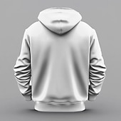 economico felpe 3d da uomo-Per uomo 3D Print Felpe Felpa Soprabiti Felpa con cappuccio Girocollo Etnico Stampa 3D Per eventi Abbigliamento di strada Bianco A cordoncino Autunno Inverno progettista