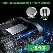 billiga Avståndsmätare och teleskop-4k infraröd mörkerseende kikare 3.2 stor skärm 8x digital zoom 32gb tf-kort medföljer laddningsbart med batteri 25 mm objektivlins cmos-sensor för jul tacksägelse nyårspresenter