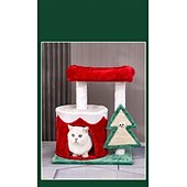 olcso Macskafák-macska macska fa macska torony macska lakás patchwork egyszínű tartós, könnyen felszerelhető aranyos speciális anyag nagy macskáknak