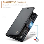 Недорогие Чехлы для iPhone-Чехол для телефона для iPhone 16 Pro Max Plus iPhone 15 Pro Max Plus iPhone 14 13 12 11 Pro Max Plus Mini Чехол с подставкой Магнитный слот для карт Ретро TPU PU Кожа