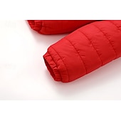 cheap Men&#039;s Downs &amp; Parkas-Men&#039;s Winter Coat Puffer Jacket Quilted Jacket Transition Jacket Pocket Cotton Pocket Vacation Daily Wear Date Regular Fashion Casual Comfortable Thermal Warm Fall &amp; Winter Solid / Plain Color Black