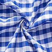 cheap Men&#039;s Button Up Shirts-Men&#039;s Shirt Dress Shirt Button Up Shirt Plaid Wedding Party Black Pink Red Brown Long Sleeve Lapel Spring &amp;  Fall Clothing Apparel