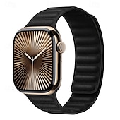 お買い得  Apple Watch Bands-Solo Loop と互換性があります Apple Watch ウォッチバンド 38mm 40mm 41mm 42mm 44mm 45mm 49mm マグネティッククラスプ 調整可 生地 交換用時計バンド のために iwatch Ultra 2 Series 9 8 7 SE 6 5 4 3 2 1
