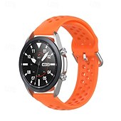 levne Pásky na hodinky Samsung-Pásek hodinek pro Samsung Galaxy Watch 3 45mm Silikon Výměna, nahrazení Popruh Nastavitelný Sportovní značka Náramek