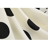 preiswerte Kleider-Retro Vintage 1950er Hepburn Kleid Ausgestelltes Kleid Tupfen Blume / Blumenmuster Kostüm Damen Maskerade Veranstaltung / Fest Junggesellinnenabschiedsparty Festival Erwachsene Kleid