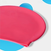 cheap Swim Caps -Swim Cap for Adults Silicone Breathability Stretchy Comfortable Surfing Watersports