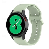 abordables Correas de reloj Samsung-Ver Banda para Samsung Galaxy 3 41mm Silicona Reemplazo Correa Ajustable Bucle en Solo Loop Pulsera