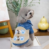 Недорогие Coats-Dog Cat Sweater Casual Daily Leisure Winter Warm Soft Comfortable Dailywear Casual Daily Cat Dog Husky Labrador Alaskan Malamute