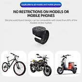 お買い得  車載エレクトロニクス-車のステアリングホイール、自転車のハンドル、ワイヤレス音楽コントローラー、携帯電話アクセサリー、ハンズフリー操作用のユニバーサルワイヤレスリモコン