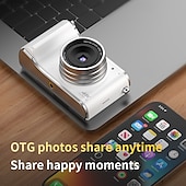 baratos Câmaras, Fotografia &amp; Vídeo-câmera digital retrô fashion de 64 megapixels 4k hd lente cmos hd câmera de tiro grande angular