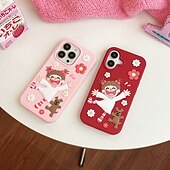 お買い得  iPhone用ケース-電話 ケース 用途 iPhone 16 iPhone 16プロ iPhone 16 Proマックス iPhone 15 14 Pro Max Plus iPhone 13 Pro Max バックカバー 耐衝撃 レトロ風 シリコーン