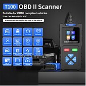 お買い得  自動車用品＆ツール-obd2 スキャナー 診断ツール バッテリー テスター 車両 チェック エンジン 故障 コード リーダー リセット付き obd ii カー スキャナー &amp;テスター診断ツール