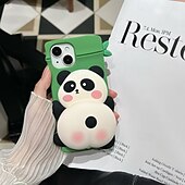 cheap iPhone Cases-Phone Case For iPhone 15 iPhone 15 Pro Max iPhone 14 Pro Max iPhone 13 12 Pro Max Back Cover with Stand Holder Shockproof Retro Silicone