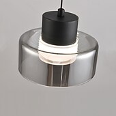 economico Luci a sospensione-lampada a sospensione moderna in alluminio e ferro di lusso, lampada a sospensione per soggiorno, camera da letto, sala da pranzo, isola della cucina, piccola lampada a sospensione a led con paralume