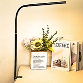 זול אורות קריאה-מנורת שולחן להגנה על עיניים led מופעלת באמצעות USB ללמידה  &amp; קריאה - ספקטרום מלא, אור כחול נמוך עם תפס מתקפל וניתן לעמעום 1 pc