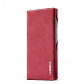 abordables Coques Samsung-Housse de téléphone pour Samsung Galaxy S24 Ultra S24 Plus S24 S23 S23 Ultra S22 S22 Plus Ultra S21 Ultra S21 FE S21 Coque flip avec emplacement pour carte magnétique antichoc rétro TPU PU cuir