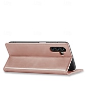 cheap Samsung Cases-Phone Case For Samsung Galaxy A21s S25 Ultra Flip Cover with Stand Holder Magnetic Card Slot Retro TPU PU Leather