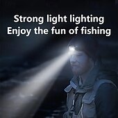 cheap Head Lights-Rechargeable LED Safety Light - High Visibility Magnetic Clip-On Hat Flashlight for Night Running Walking &amp; Hiking
