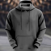 cheap Men&#039;s 3D Hoodies-Men&#039;s UK Flag / National flag Hoodies Sweatshirt Outerwear Hooded Sweatshirt Crew Neck Fashion 3D Print Holiday Streetwear Black Blue Drawstring Fall Winter Designer