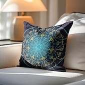 economico stile bohémien-floreale mandala bohemien cuscino 4 pz morbido piazza copertura del cuscino di tiro federa di qualità superiore lavabile in lavatrice cuscino esterno per divano divano letto sedia