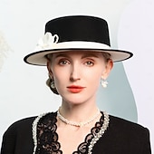 ieftine Fascinatoare și pălării-Costume de fancy Pentru femei ziua îndragostiților Derby Ascot Festivalul curselor de cai Adulți Pălărie