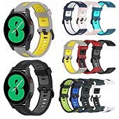olcso Samsung óraszíjak-Óraszíj mert Samsung Galaxy Watch Active 2 40/44mm Szilikon Csere Szíj Állítható Sportszíj Karszalag