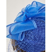 economico Fascinator-Piume  Fascinatori in rete  Cappelli  Copricapo con piuma  Cappello  Fiore 1 PC Matrimonio  Corsa di cavalli  Giorno delle donne Copricapo Abito da impressionare Abito da gara 2025