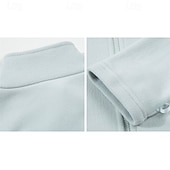 billige Softshell-, fleece og turjakker-Dame Softshell jakke Turjakke Vinter utendørs Hold Varm Fleecefor Vindtett Vannavvisende 3-i-1-jakker Vinterjakke Fleecejakker Reise Svart Krystall Rosa Beige Lyseblå