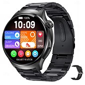 お買い得  スマートウォッチ-imosi mt600 スマートウォッチ 1.56 AMOLED インチ スマートウォッチ フィットネス ランニングウォッチ Bluetooth ECGPPG 温度モニタリング 歩数計 Android iOS 対応 女性 男性 ハンズフリー通話 防水