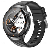お買い得  スマートウォッチ-imosi mt600 スマートウォッチ 1.56 AMOLED インチ スマートウォッチ フィットネス ランニングウォッチ Bluetooth ECGPPG 温度モニタリング 歩数計 Android iOS 対応 女性 男性 ハンズフリー通話 防水