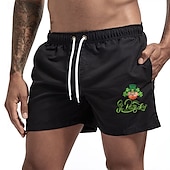 cheap Men&#039;s Boxer Swim Trunks-Men&#039;s Swim Trunks Swim Shorts Board Shorts Bathing Suit Drawstring Mesh Lining with Pockets Swimming Surfing Beach Water Sports Printed Summer Spring
