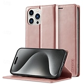 お買い得  iPhone用ケース-電話 ケース 用途 iPhone 16 Pro Max プラス iPhone 15 プロマックスプラス iPhone 14 13 12 11 Pro Max Plus Mini フリップカバー スタンド付き 磁石バックル カード挿入口 レトロ風 TPU PUレザー