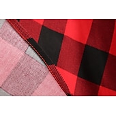 economico Vestiti-Retrò Vintage Anni 1950 Abito da cocktail Vestito Vestito Svasato A Pois Griglia / Plaid Per donna Mascherata Evento / Festa Addio al Nubilato Festival Adulti Vestito Abiti per il ritorno