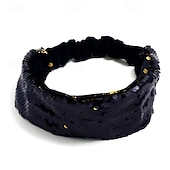 economico Accessori e altro-Retrò Vintage Anni &#039;80 Fascia Paillettes Per donna Halloween Mascherata Performance Parata dell&#039;Orgoglio Mese dell&#039;orgoglio Adulti Fascia