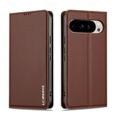 abordables Otras carcasas-teléfono Funda Para Google Píxel 9 Pro Pixel 9 Pro XL Pixel 8 Pro Pixel 8 Píxel 9 Pixel 7 Pixel 7 Pro Gire la tapa con Soporte Ranura para tarjetas Antigolpes Retro TPU Cuero de PU