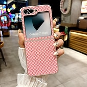 cheap Samsung Cases-Phone Case For Samsung Galaxy Z Flip 7 Z Flip 6 Z Flip 5 Z Flip 4 Back Cover Shockproof Retro PC