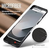 cheap Samsung Cases-Phone Case For Samsung Galaxy Z Flip 6 Z Flip 5 Back Cover Magnetic Support Wireless Charging Card Slot Retro TPU PU Leather