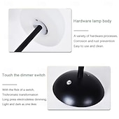 preiswerte Tischlampen-Retro-Pilz-Tischlampe – USB-Ladefunktion, Touch-Nachtlicht, Atmosphärenlicht, Leuchte für Zuhause, Wohnzimmer, Schlafzimmer, 1 Stück