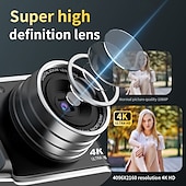 baratos Câmaras, Fotografia &amp; Vídeo-câmera digital retrô fashion de 64 megapixels 4k hd lente cmos hd câmera de tiro grande angular