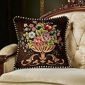 billige Trender innen puter-kuleste puter dekorative kasteputer boho geometrisk tuftet blad putetrekk mykt gårdshus vevd dusk aksent putevar moderne tribal teksturert